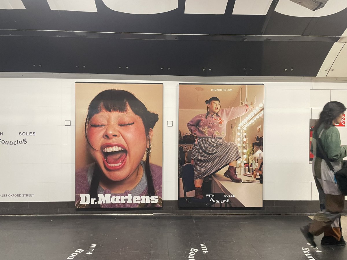 don_rupo's tweet photo. Oxford Circus駅内に渡辺直美みつけた。アメリカだけじゃなくてロンドンでも活躍してるの見れて嬉しい☺️ https://t.co/4Q99oObgOo