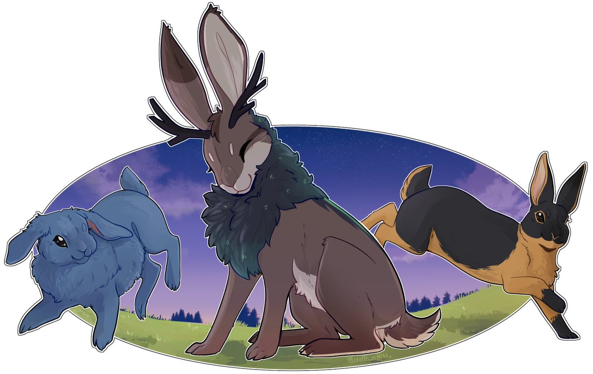 Caffintales's tweet photo. International Rabbit Day ๐ฐ๐
I almost forgot - it doesn't feel like a year since my last post
#bunny #rabbit #jackalope #Caffinarts https://t.co/qsP3GeQ6Ah