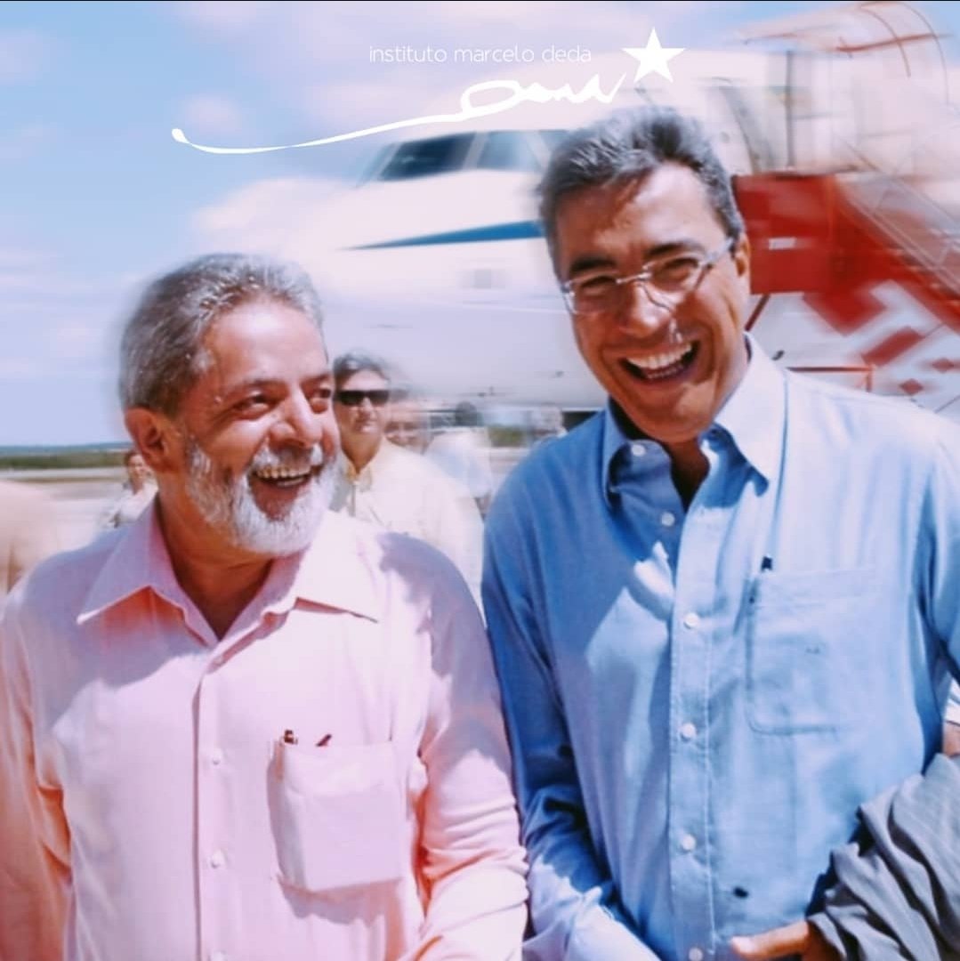 InstMarceloDeda's tweet photo. Dica de hoje: apaixone-se por alguém que te olhe como @lulaoficial olhava para o Dedinha. Paz &amp; Bem! 🙏❤️🌟 #DédaEterno https://t.co/wgBbFOy8vN
