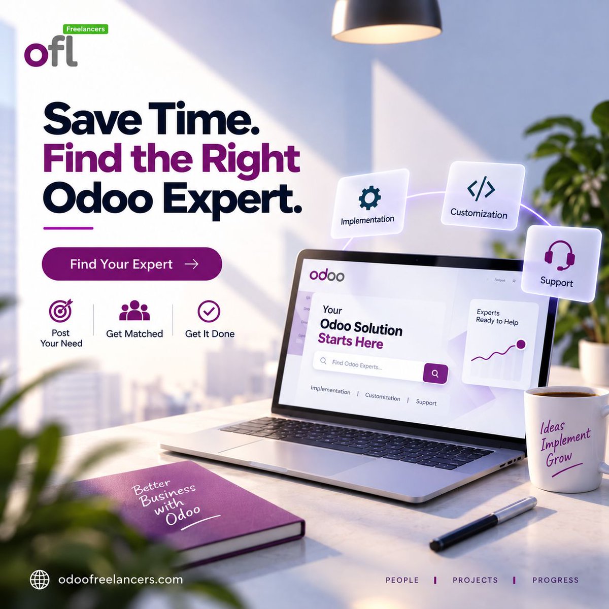 oflodoo's tweet photo. Save Time. Find the Right Odoo Expert.

Post your need → Get matched → Get it done.

Find professionals for Odoo implementation, customization &amp; support.

👉 https://t.co/UKI7YJXex0

#Odoo #OdooExperts #OdooERP #ERP #BusinessGrowth https://t.co/iwVjCdPCJ1