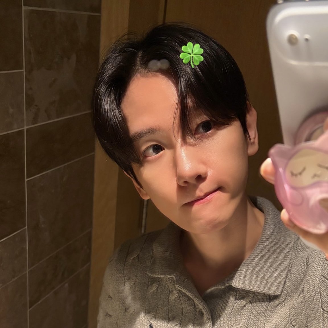 BBHKing_506's tweet photo. 백현이 강아지설 완전 인정🐶🍀
#백현버블 #큥이버블 #백현 https://t.co/iVw5Q1XUDy