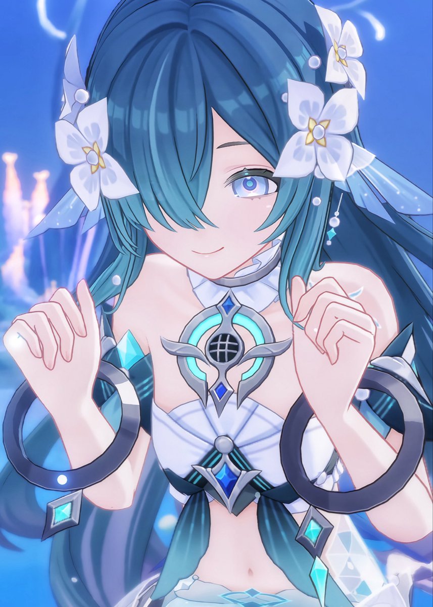 yuu270139's tweet photo. 💙🫧
#Vodyanitsa #GenshinImpact https://t.co/c3vj5guyWA