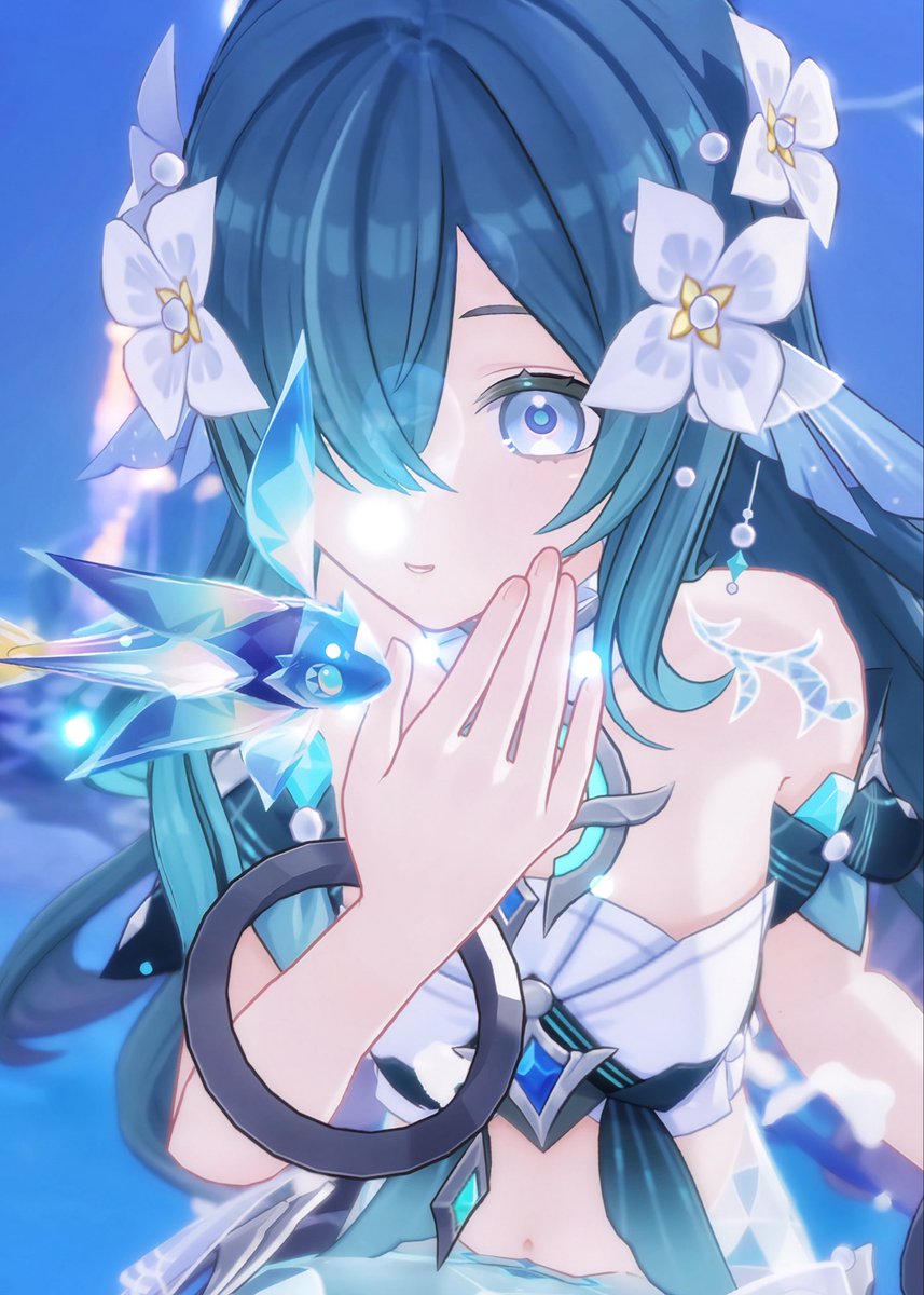 yuu270139's tweet photo. 💙🫧
#Vodyanitsa #GenshinImpact https://t.co/c3vj5guyWA