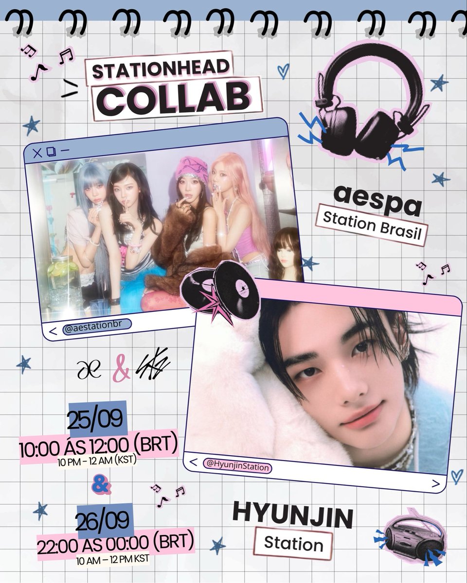 aestationbr's tweet photo. 📢 | SEGUNDO DIA DE COLLAB! 🎧💗

MY's &amp; STAY's, nosso segundo dia de collab acontece HOJE, das 22:00 às 00:00 (BRT)! 🇧🇷

Esperamos todos vocês no Stationhead para mais uma noite de streaming! 🫶🏻

Vamos nos reunir novamente e fazer essa collab acontecer! https://t.co/u19bWmh6SG