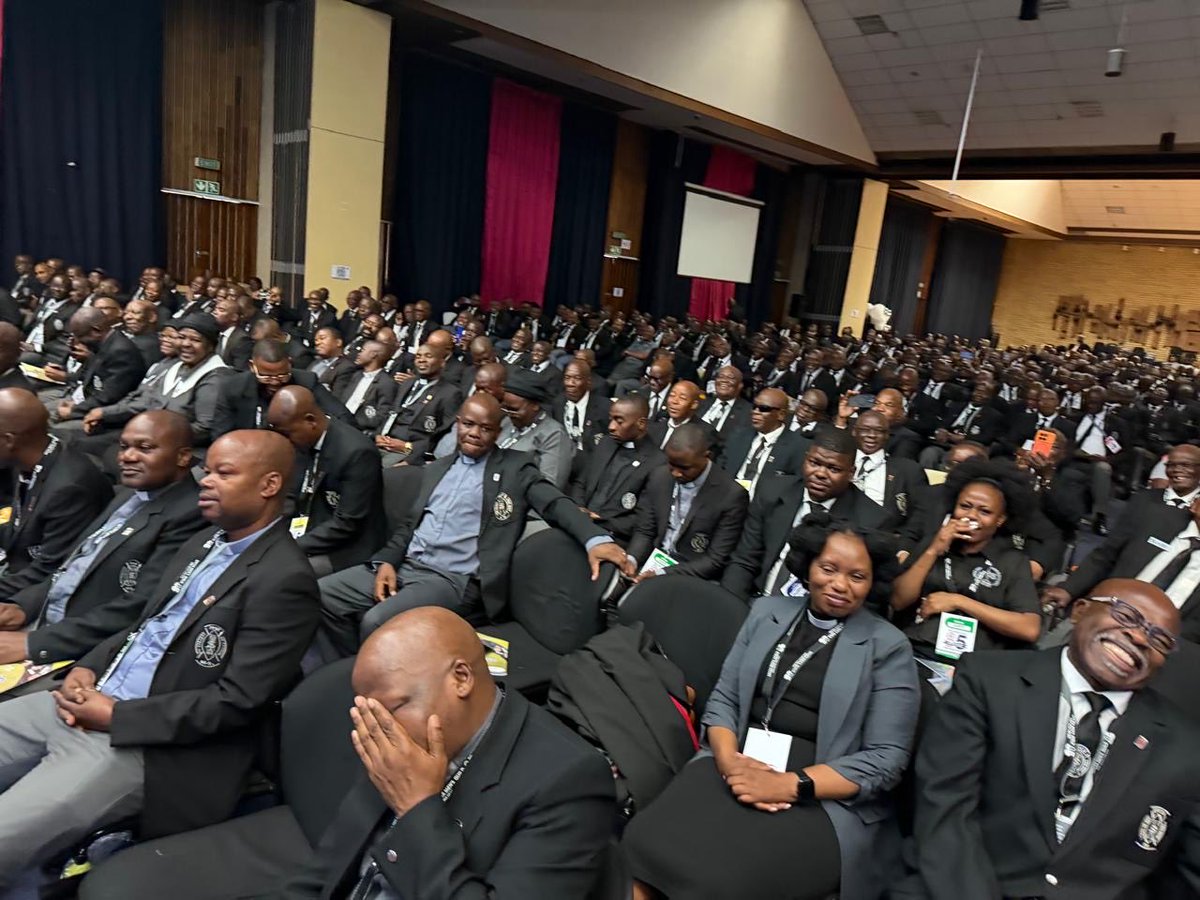Lesufi's tweet photo. Today, I joined the 85th Anniversary of the Men’s Guild of the Evangelical Presbyterian Church in South Africa here In Alberton, Ekurhuleni https://t.co/x2QNAgEwLd