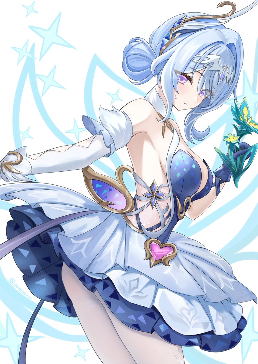 genesiscvcv's tweet photo. 最近オデトーで花回収が日課
#Odette #GenshinImpactㅤ https://t.co/loPRjAunHM