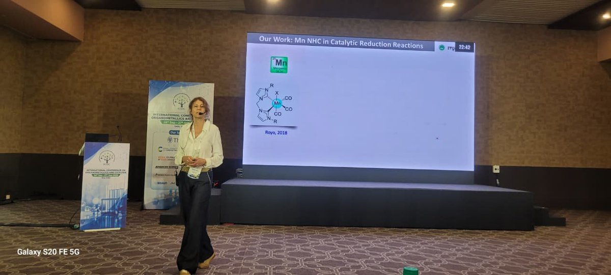 icoc_2026's tweet photo. Prof. Beatriz Royo @BeatrizRoyo_Lab is delivering an engaging Keynote lecture at #ICOCIV2026! ✨ A fascinating session bringing together exciting chemistry, fresh ideas, and insightful scientific perspectives. https://t.co/JmhKPOr6sv