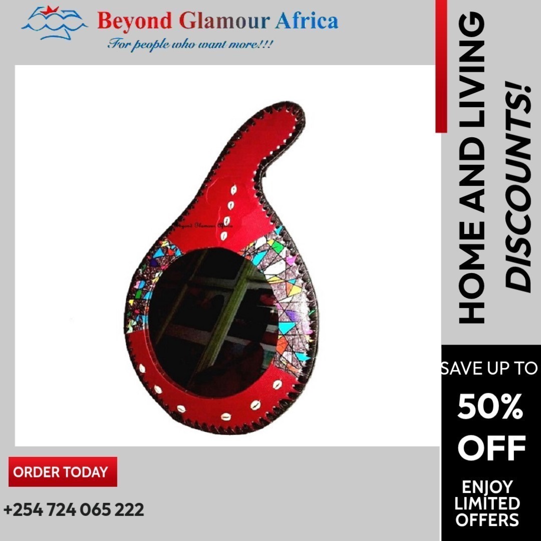 BeyondGlamour_'s tweet photo. A customized maroon calabash leather mirror , durable best for home décor.
#bags #african #newmonth #newgoals #beyondglamourafrica #september #vintagestyle #bracelets #fashion #trendy #totebag #homeandlivingdiscounts https://t.co/dMStZLNosw