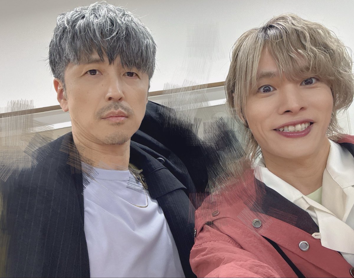 ok_nobuhiko's tweet photo. IWGP世代にたまらない作品だったー！

熱い包容力のDさん
ユニークなカリスマ性の櫻井さん
全力宇宙の松岡くん
さすがの歌姫力のきとーちゃん

演出してくださった三間さん
支えてくださったスタッフの皆様、ありがとうございました！ https://t.co/dgjfmW2c1d