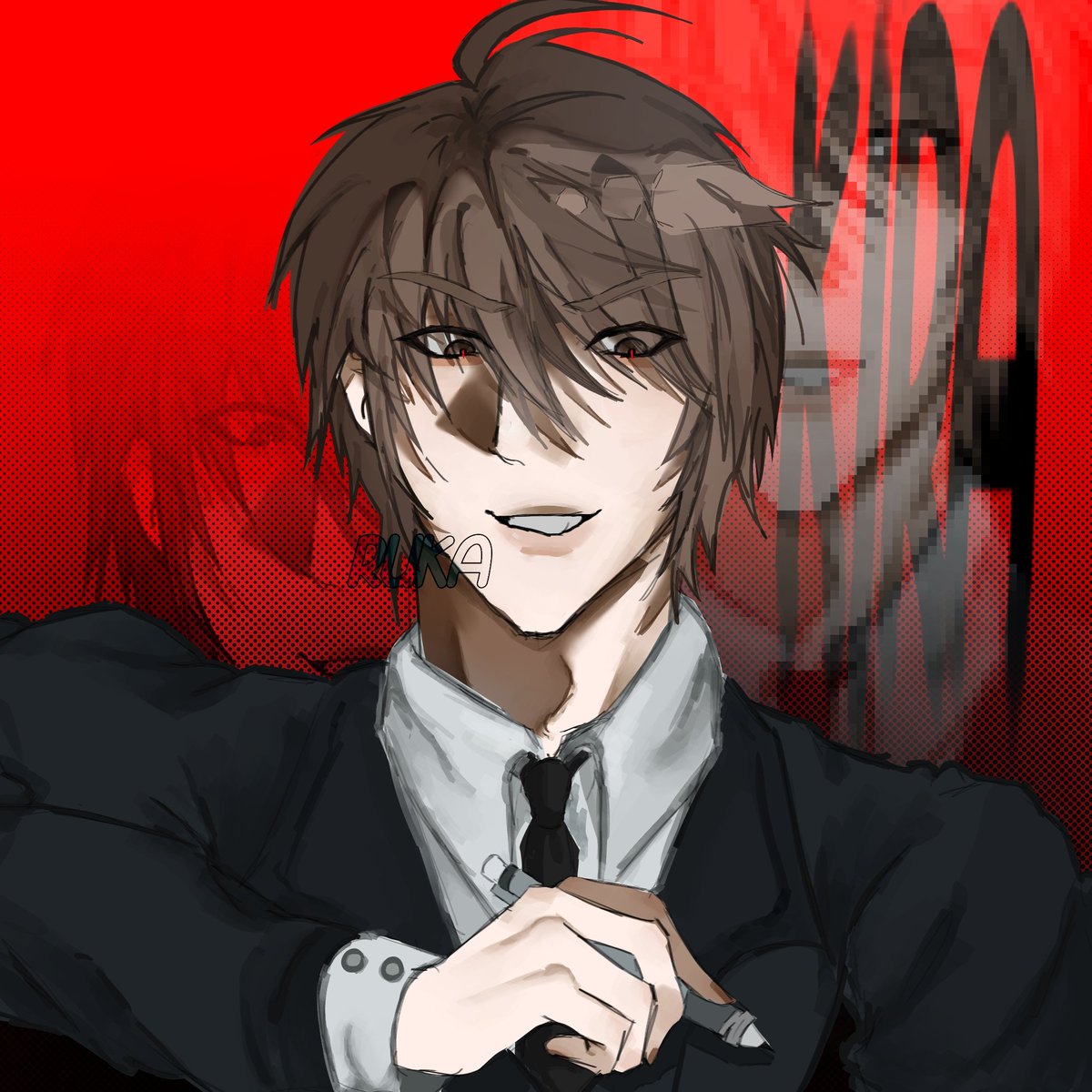 rurr1k0_'s tweet photo. I FINALLY FINISHED IM IN LOVE WITH HOW I RENDERED I SWEAR IF IT DOESN'T HIT AT LEAST 100 VIEWS
#lightyagami #kira #deathnotefanart #deathnote #lightyagamifanart #fanart #art #artmoots #digitalart https://t.co/lj70B5x1nU