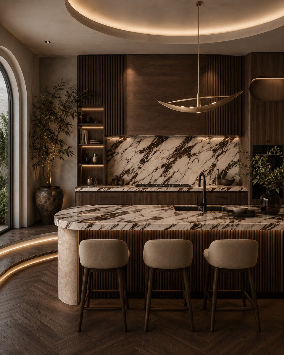 sehviyat's tweet photo. Elegance of brown veined marble. https://t.co/PnheFww9yU