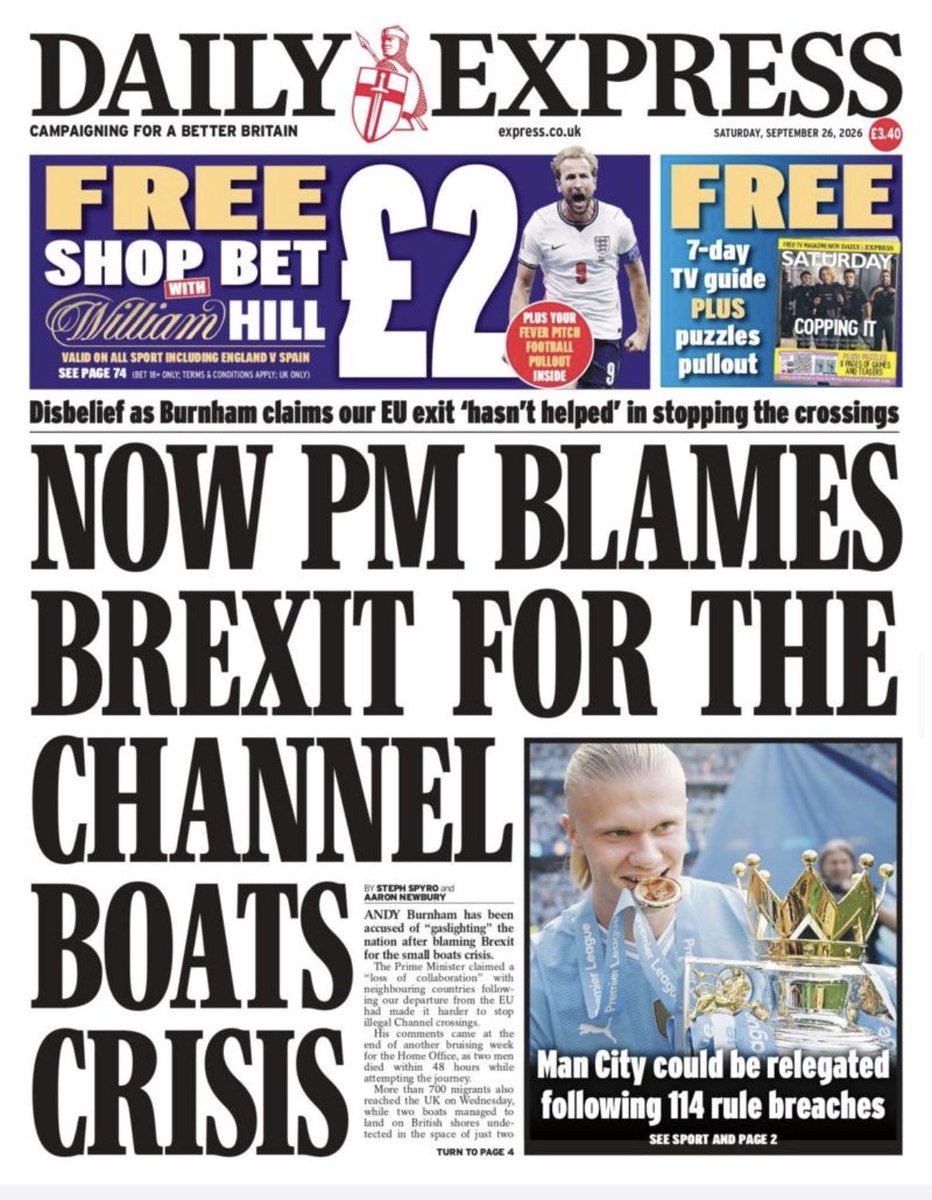 integrules's tweet photo. Right up there with “NOW PM BLAMES LACK OF RAIN FOR DROUGHT CONDITIONS” https://t.co/7WgFuvpiKs
