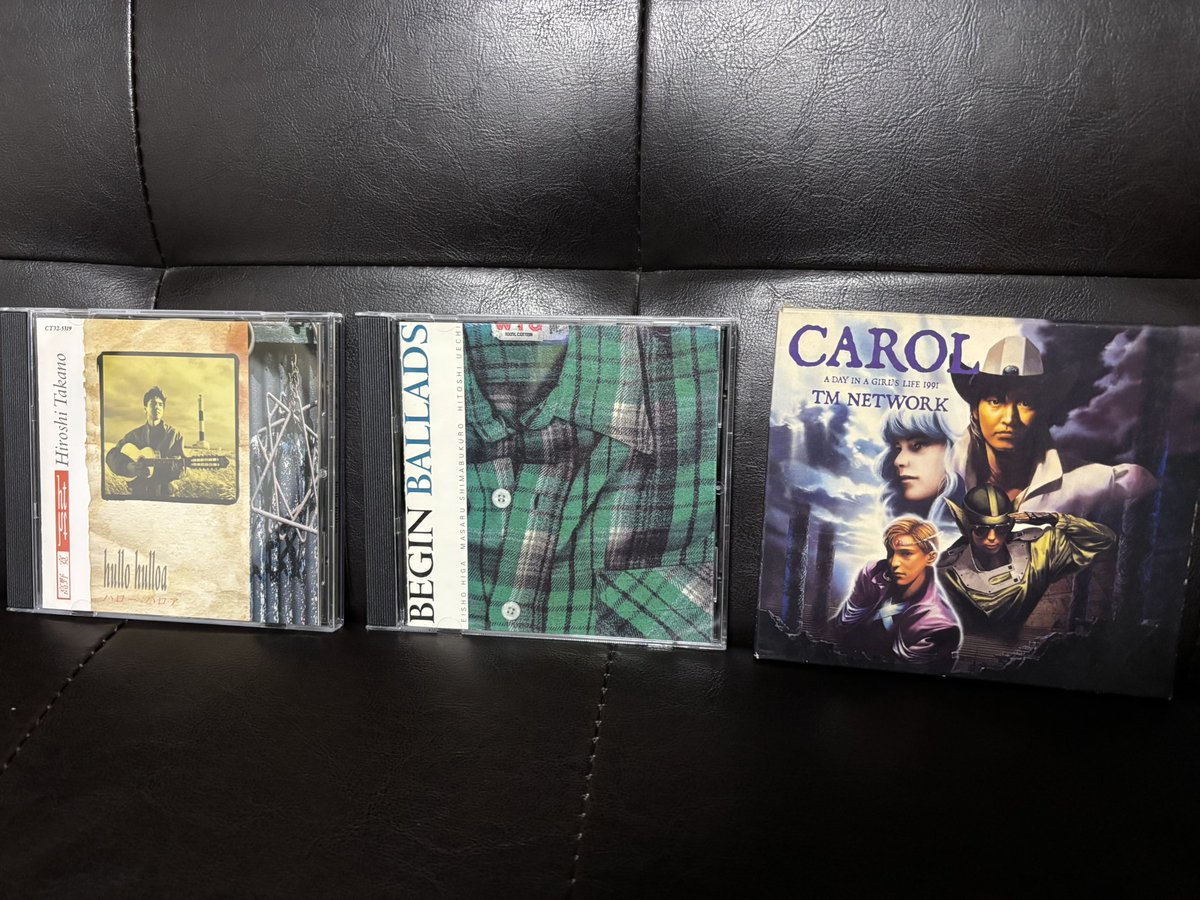 myroots49's tweet photo. 今日仕事終わりに、中古CD💿ショップで、3枚購入しました。中古CDアルバム💿が激安の店なので、欲しい作品があると嬉しいですね😊
高野寛、BEGIN、TMネットワークの作品を手に入れておきました👍 https://t.co/659JmcMwlV
