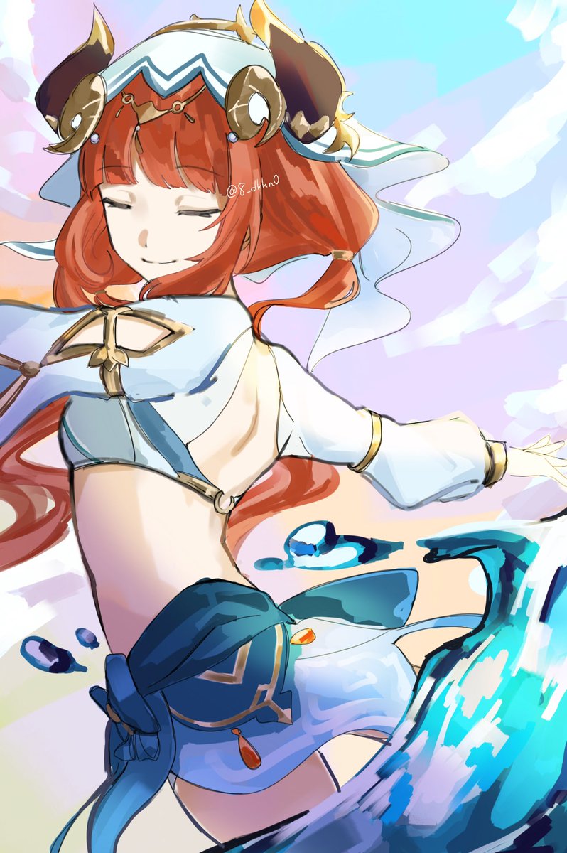 8_dkkn0's tweet photo. #100日チャレンジ  #Nilou 
 3日目 ニィロウ https://t.co/Z7X0ZhOxEs