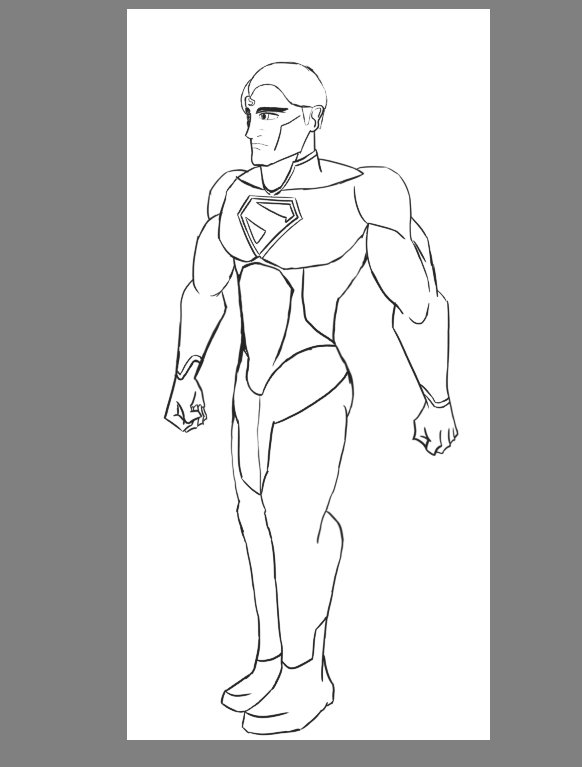 TapkoHandVT's tweet photo. New Superman design WIP https://t.co/xqUCIvAsnq