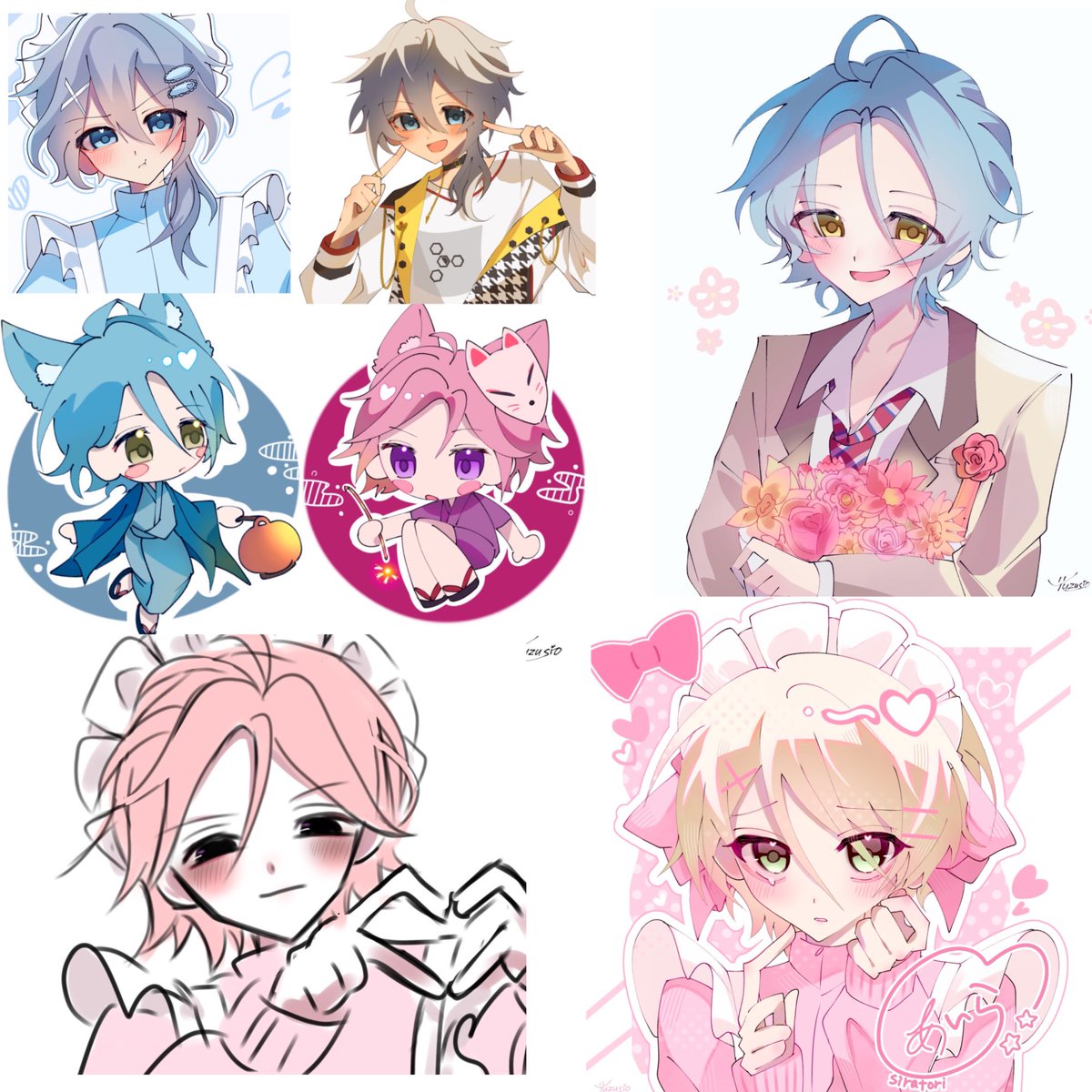 yuzu12sart's tweet photo. 🏷️失礼します𓈒𓏸︎
 #あんスタ絵描きさんと繋がりたい
気軽に話せるお友達探し中です🎶
他担同担大歓迎です🙆‍♀️✨️

アルカとクレビ中心にお絵描きしてます✏️

💖巡回します！ https://t.co/5TB8nCrhij