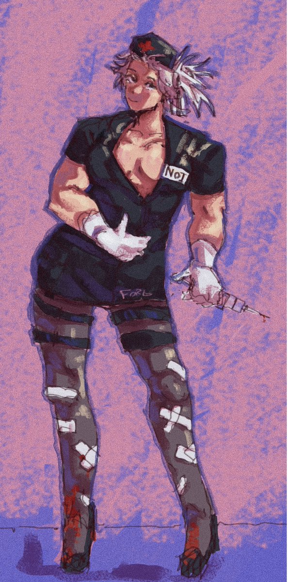 Forg0808's tweet photo. Nurse Noi
#art #dorohedoro #fanart https://t.co/jAcRnvZpHg