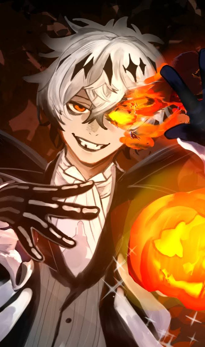 Ibuki_create's tweet photo. 【曲パロ⚠】
スカリー君復刻おめでとう!!🎃
#ツイステファンアート https://t.co/llQofEfIS1