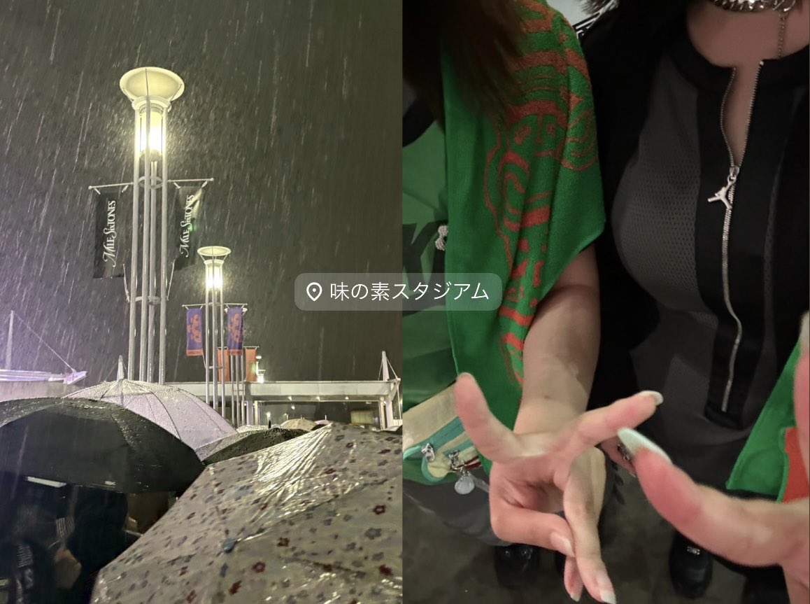 618myon's tweet photo. 雨に打たれる6人美しかった☔️#MILESixTONES_STadium https://t.co/pYPrgpFPno