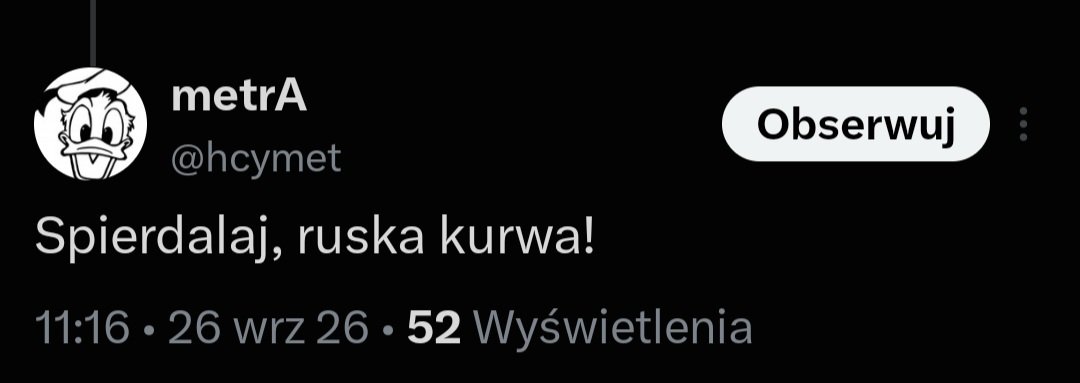 Hania_Lechia's tweet photo. Dla Waszej informacji.
Ten tutaj 👇
@hcymet 
to banderowskie ścierwo. https://t.co/rTQ1pvcMZ9