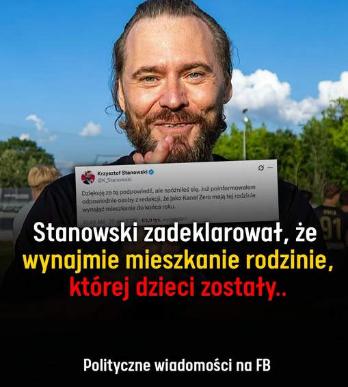 Darekbrzoza's tweet photo. "Rodzina, której dzieci zostały odebranie po interwencji Rzecznika Praw Dziecka, a sąd nakazał im natychmiastowy powrót.. bez dachu nad głową? Krzysztof Stanowski zadeklarował właśnie, że wynajmie im mieszkanie..
Sprawa zaczęła się od interwencji Rzeczniczka Praw Dziecka, Moniki Horny-Cieślak. Po zdarzeniu na warszawskiej Białołęce dzieci zostały odebrane rodzicom.. Sąd nakazał jednak ich natychmiastowy powrót do rodziny, krytycznie odnosząc się do przebiegu interwencji, wszyscy już chyba słyszeli o tej sytuacji w szczegółach..
Na tym problemy rodziny się nie skończyły. Matka wraz z dziećmi przebywa obecnie w ośrodku interwencji kryzysowej..
I w tym temacie Krzysztof Stanowski, poinformował że Kanał Zero wynajmie rodzinie mieszkanie do końca roku.
Niesamowita, samonapędzająca się historia. Matka mieszka z dziećmi, ale w ośrodku kryzysowym. Dlaczego mieszka w ośrodku kryzysowym?
Ponieważ na skutek interwencji Rzecznik Praw Dziecka dostała nakaz opuszczenia lokalu mieszkalnego. Z dnia na dzień nie dość, że odebrano jej dzieci - co na szczęście zmasakrował w swojej argumentacji sąd i dzieci do niej wróciły - to jeszcze zrobiono z niej bezdomną. I teraz ta wymuszona przez państwo bezdomność jest wskazywana jako dowód na słuszność interwencji państwa.
I pani rzecznik - po odebraniu rodzinie domu - jest dumna, że dzieci są poza środowiskiem domowym. A w środowisku domowym będą ponownie, gdy uda się wynająć nowe mieszkanie. Napisał dosadnie Stanowski 25 września na portalu X.
Dalej odpowiadając na komentarze zadeklarował, że jako Kanał Zero mają tej rodzinie wynająć mieszkanie do końca roku...
Sytuacja jest dość rozwojowa. Z dnia na dzień pojawiają się nowe informacje, które coraz bardziej pogrążają Rzecznika Praw Dziecka.."
za Polityczne Wiadomości