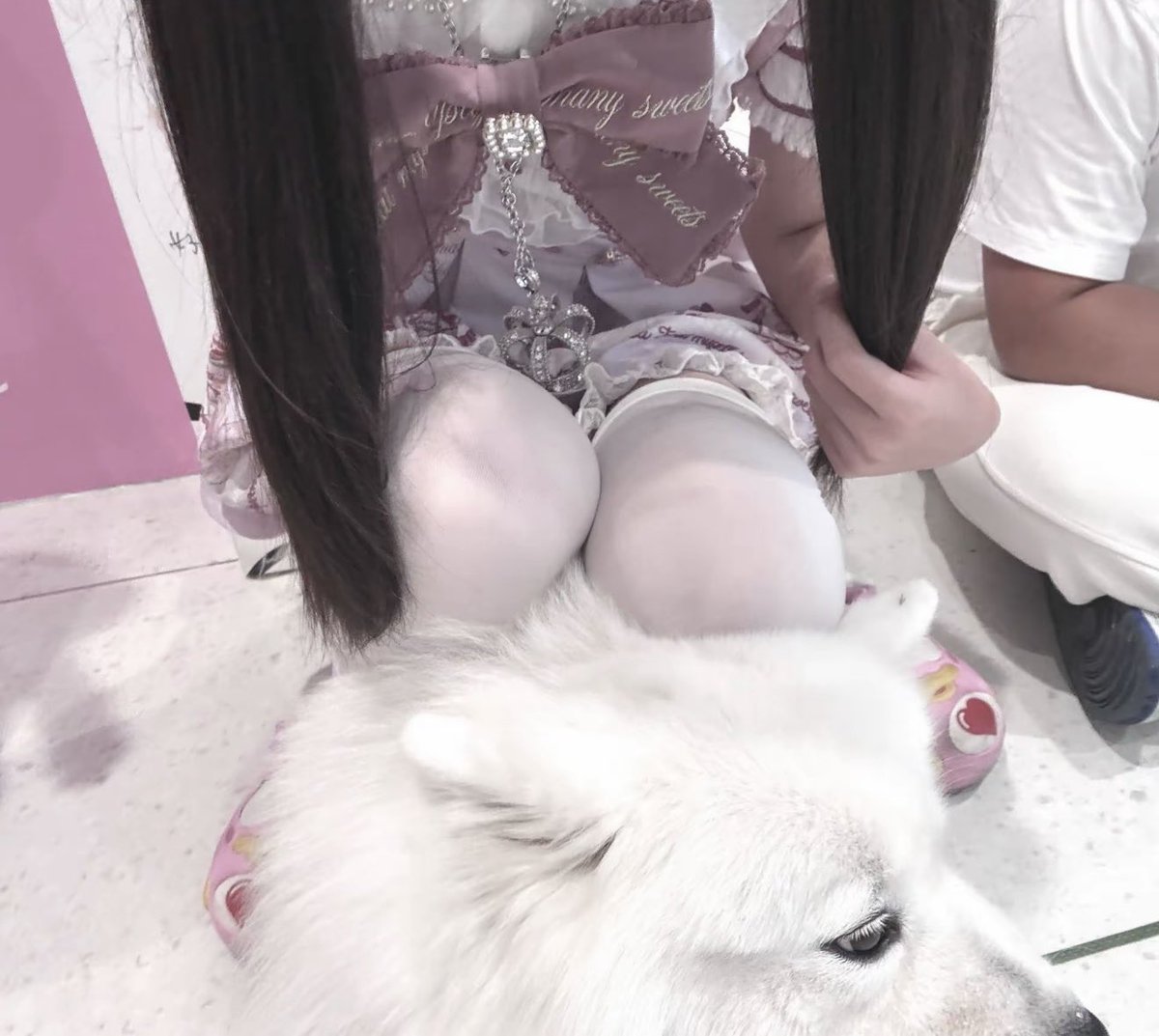 WxWsama's tweet photo. 今天不出cos，今天在外面挂壁养原味
 #地雷系 #袜子 https://t.co/OUOFtmpbfq