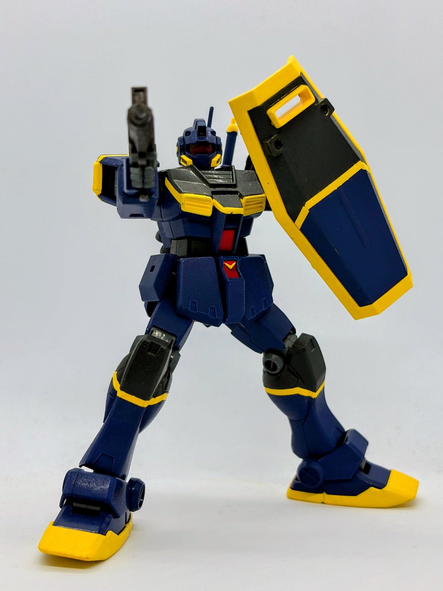 makukama's tweet photo. HGUCジム改をティターンズカラーで作成
ジムクゥエルは足が太すぎてイマイチだ��らこのくらいが丁度いい
色は良かったけど色々とミスったからもう一個はキレイに作ろう
#みりプラ
#ガンプラ https://t.co/fbfbHfbsiI