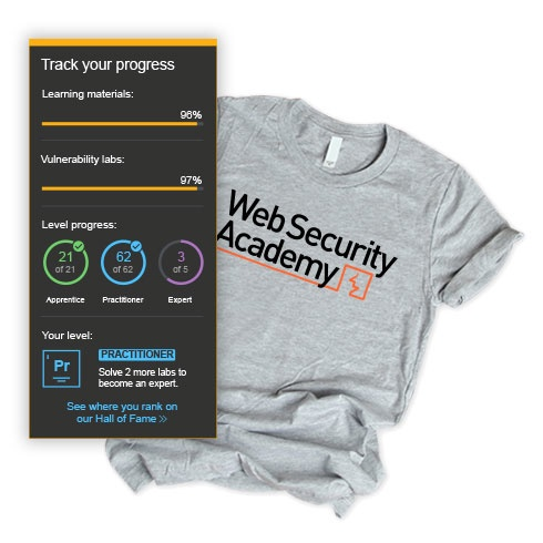 WebSecAcademy tweet picture