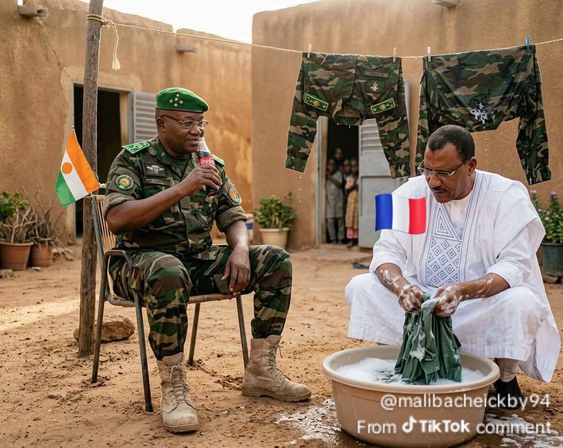 Issoufo88543005's tweet photo. @GenGoetzinger @mohamedbazoum @mayra8905 @vieuxmko @aliounetine16 @KLimantinguiri @MohamedFall @ighazer @hamid_gade @Benedetti65 @LanouvelleRP @FrancisLaloupo Vive le président Tiani https://t.co/gWpIJIKQ04