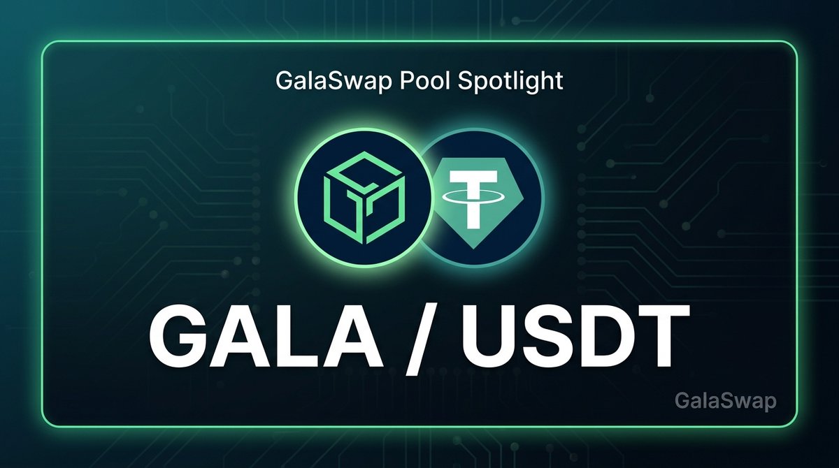GoGalaGames's tweet photo. GalaSwap Pool Spotlight
https://t.co/JILBzCym8E

PAIR: GALA/GUSDT
TVL: $90k
APR: 51.0%
VOL 24h: $13k

#GalaDefi #GalaChain #GalaSwap https://t.co/X4JDAsAxVX