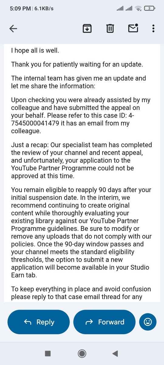 MakeJokeKamil's tweet photo. I appealed many time for a re-review but keep getting generic responses while other youtubers with same problem got their monetized after making enough noise I kindly request you to do a careful re-review by humans and remonetize my channel https://t.co/Sfs7LxmXO8