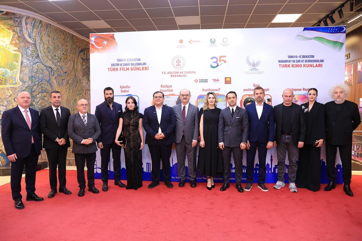 TurkFilmGunleri's tweet photo. Yerli Düşünce Derneği’nin, Kültür ve Turizm Bakanlığı Sinema Genel Müdürlüğü desteğiyle düzenlediği "Türkiye-Özbekistan Türk Film Günleri" Taşkent’te başladı. https://t.co/Rwr9MqymwW