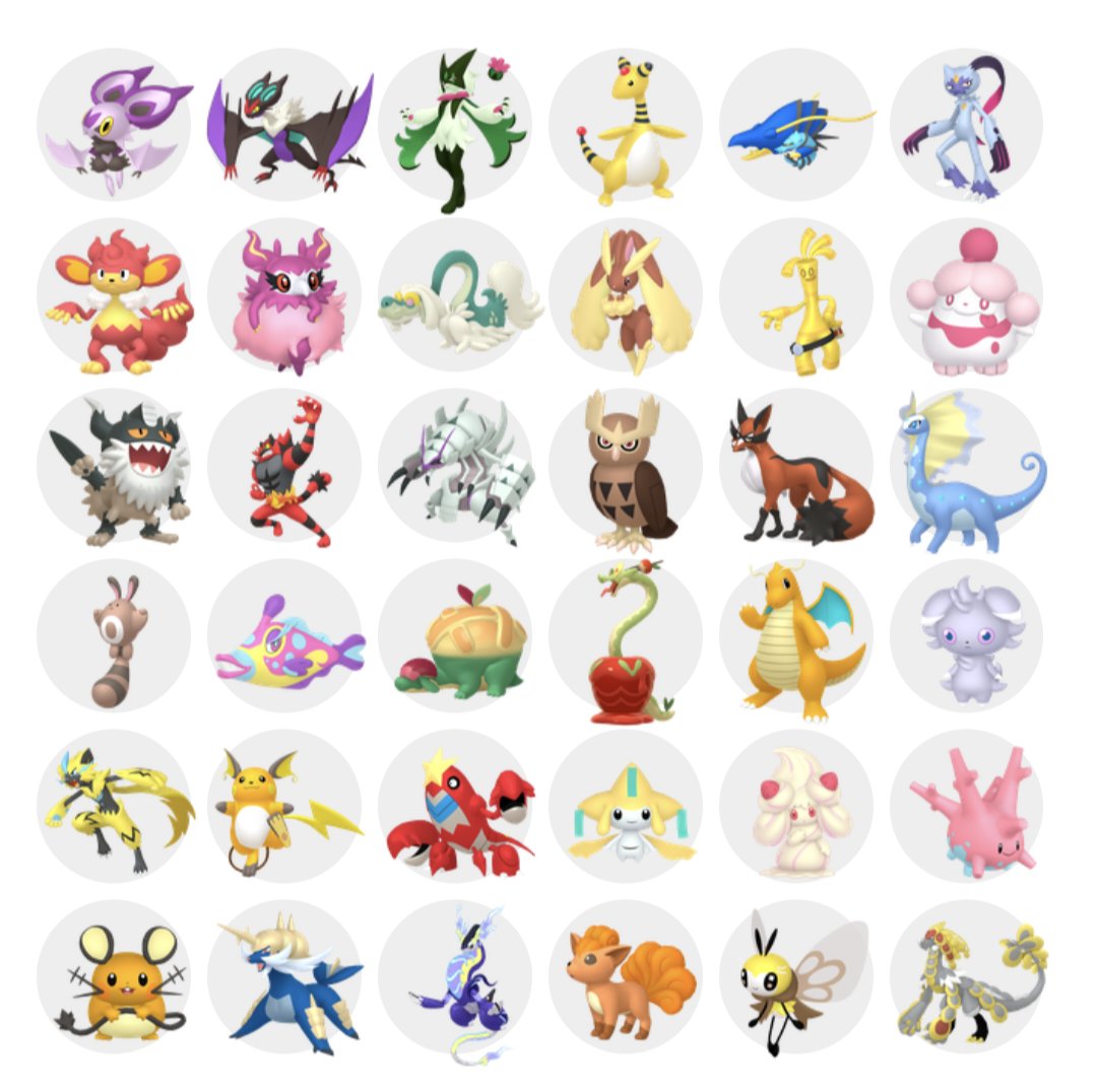 Mewolyizhere's tweet photo. Got bored so I'm sharing more of my dumbass pokemon takes here is my top 36 pokemon of all time https://t.co/kaKP4kLn1S
