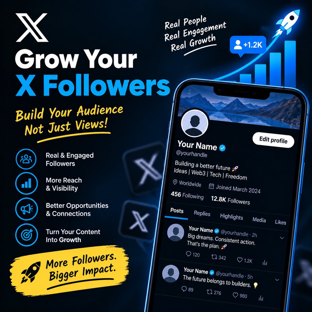 Crytopagla's tweet photo. Want to grow on X? 🚀

Don’t chase numbers. Build real connections.
Share valuable ideas, engage with the right people, and stay consistent.

Real people. Real engagement. Real growth. 📈

Keep posting. Keep connecting. Keep building. 🔥

#X #TwitterGrowth #PersonalBrand #BuildInPublic