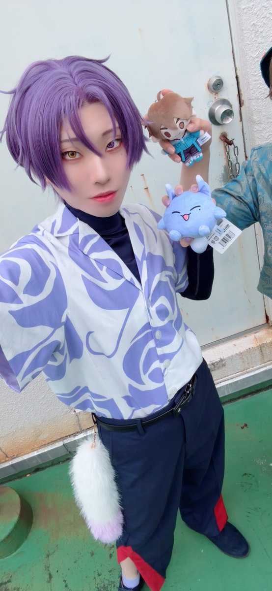 yukiji_12d's tweet photo. ※コス
念願の ぬ🦀 🦊8️⃣わーい
#エンコス2026 https://t.co/gORGHB3Yzs