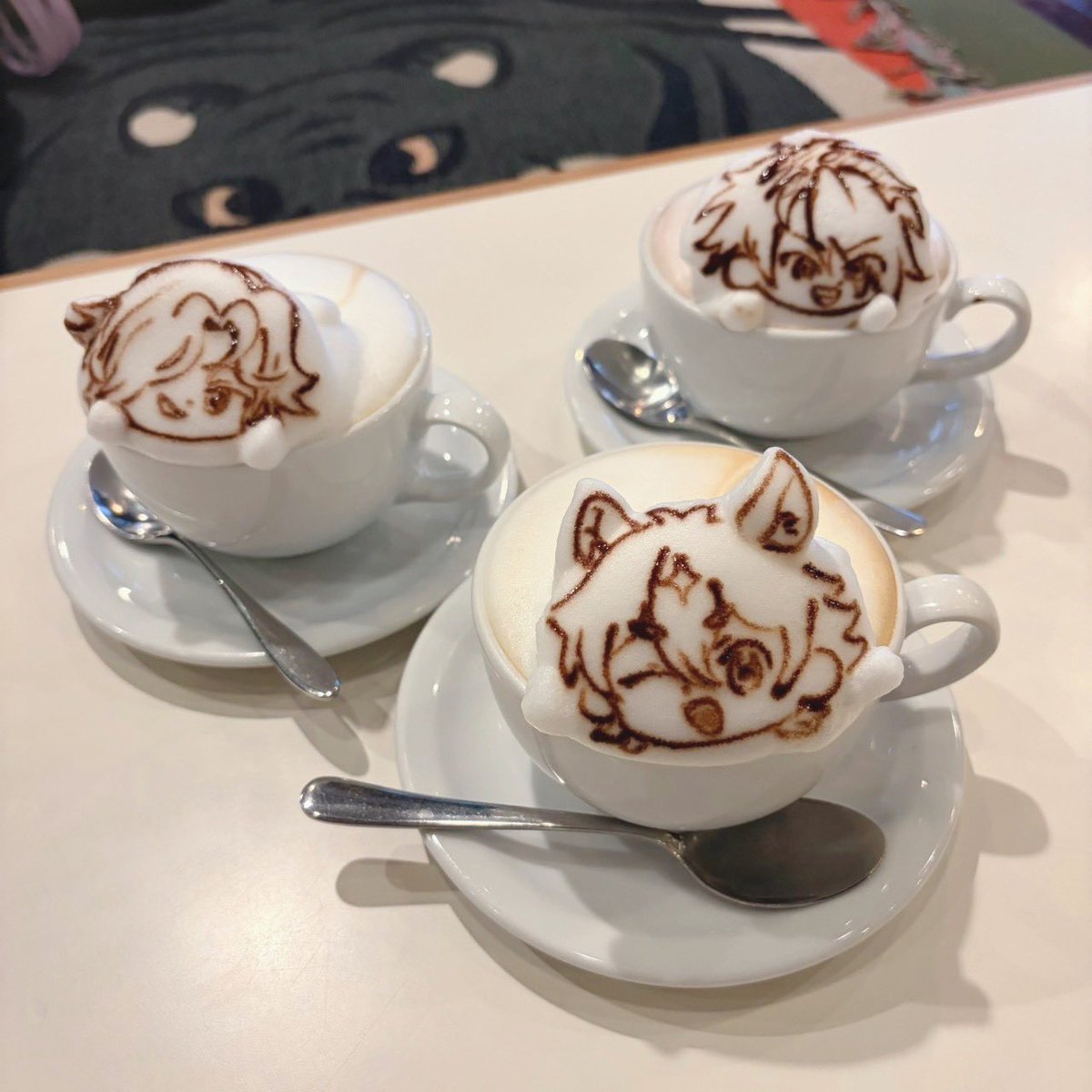 kuuu_uu02's tweet photo. ラテアートお願いしてきた😚🧡
めっちゃ可愛い！ https://t.co/bKBCjsgaea