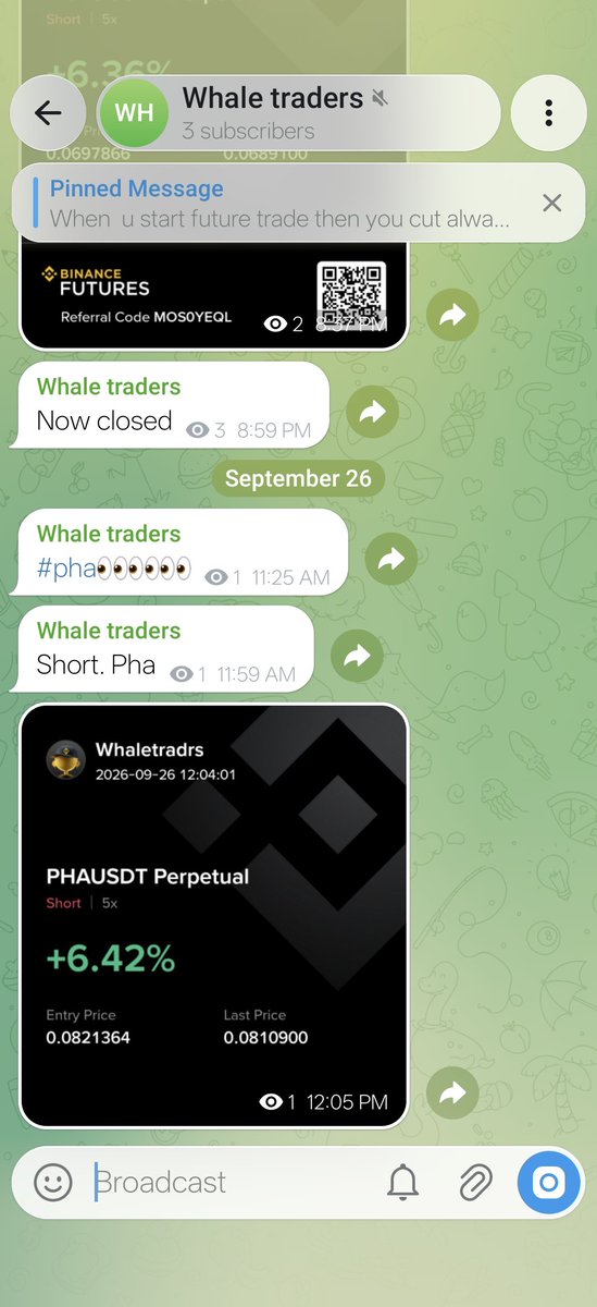 cryptopump744's tweet photo. Today I send singnal
Short #pha in my tg
https://t.co/1VuSXtuIze
#binance #coinbase #kucoin $BTC $VRA $SHIBA $ETH $LUNA $RUNE $BLZ $DOGE $SEI $xrp $ftt $phb $sol $stmx $imx $cyber $ark $aergo $mbl #PYTH #spx #BabyBonk #BONK #PEPE #ast #adx https://t.co/lehmQc8UZ8