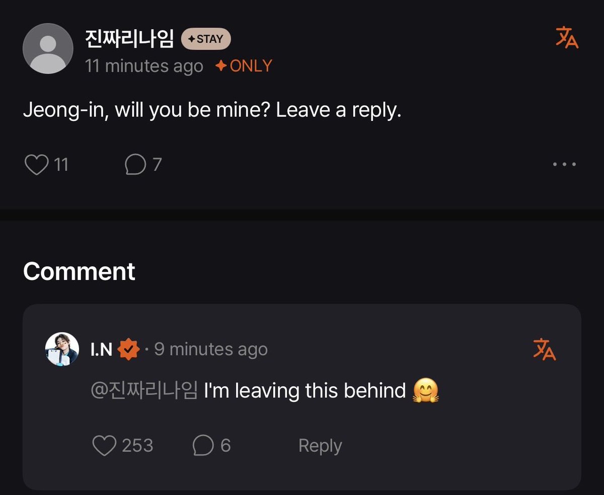 love4yji's tweet photo. jeongin is so funny i can’t https://t.co/lsFrtehvL4