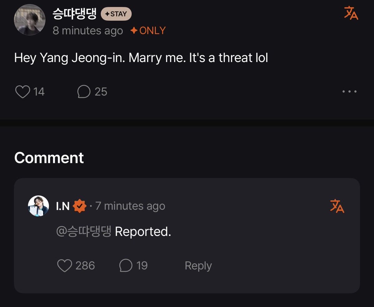 love4yji's tweet photo. jeongin is so funny i can’t https://t.co/lsFrtehvL4