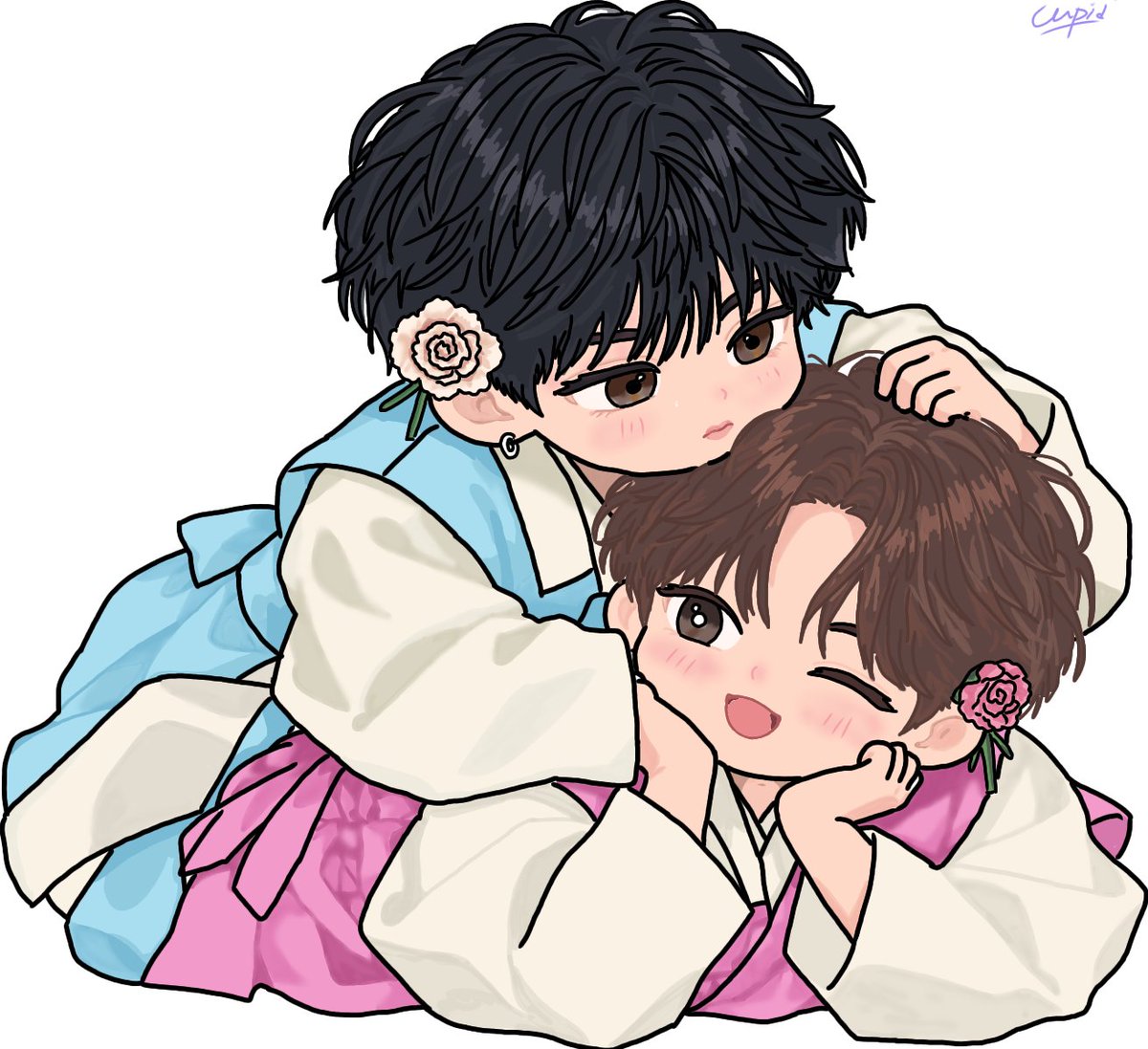 _cupid_ff's tweet photo. Happy chuseok day to Haruto &amp; Junkyu 🤍

@treasuremembers https://t.co/GB0MkBD8J6