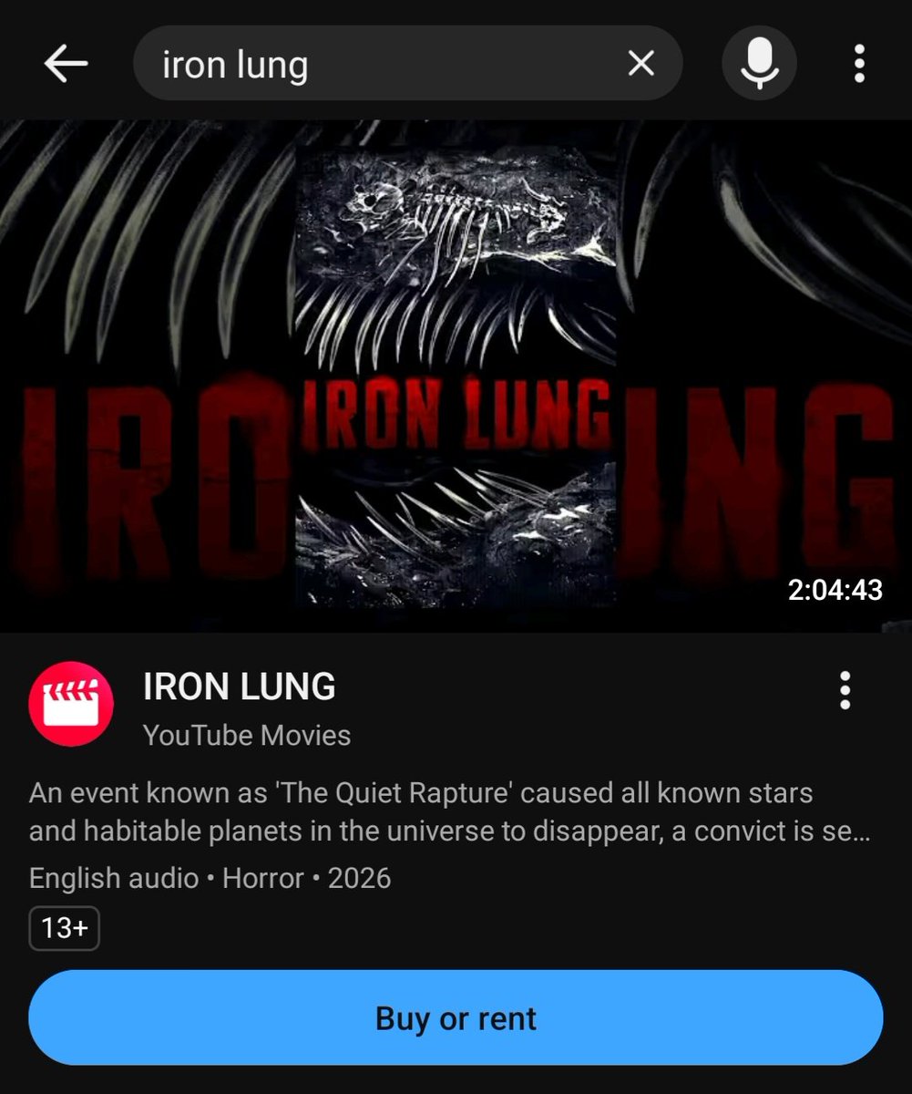 ayetypicalart's tweet photo. REJOICE INDONESIAN MARKIPLIER FAN, IRON LUNG IS FINALLY AVAILABLE IN OUR COUNTRY TO BUY OR RENT AND IS LESS THAN 100K!!! #marktwt https://t.co/Dbw87L8twE