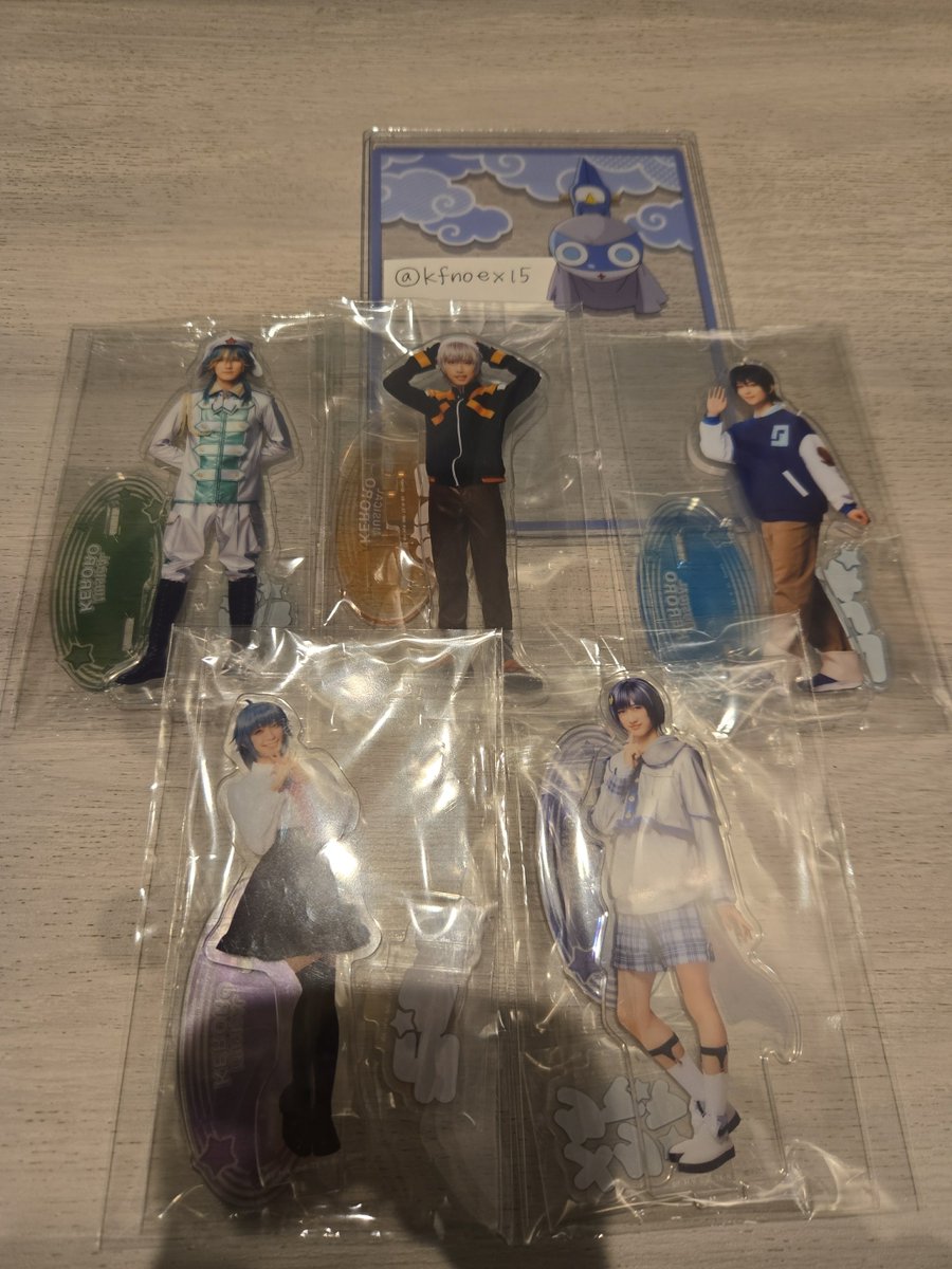 kfnoex15's tweet photo. 【交換】ケロミュ ランダム アクリルスタンド アクスタ フォトカード 

譲：メタケロロ、メタタママ、桃華、サブロー、冬樹、ギロロ、タママ、ケロロ、メタギロロ、夏美、モア、ギロロ

求：各種ドロロ(カードはプリクラ風＞証明写真風)、定価

交換優先、9/26現地お手渡し
お気軽にお声がけください。 https://t.co/beJhGQ8WoN