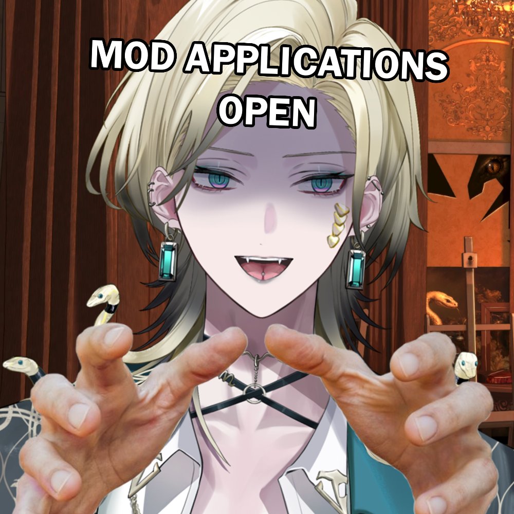 AurelOphidia's tweet photo. 【Moderator Applications OPEN!】  

Hello #Aurecles! I am looking for new people to help out backstage! I’m grabbing YOU to apply to be a moderator!  

This form will close in about 1 week from today! APPLY NOW:  

🔗https://t.co/vZJWG4xt8r https://t.co/DRG6bLCWbN