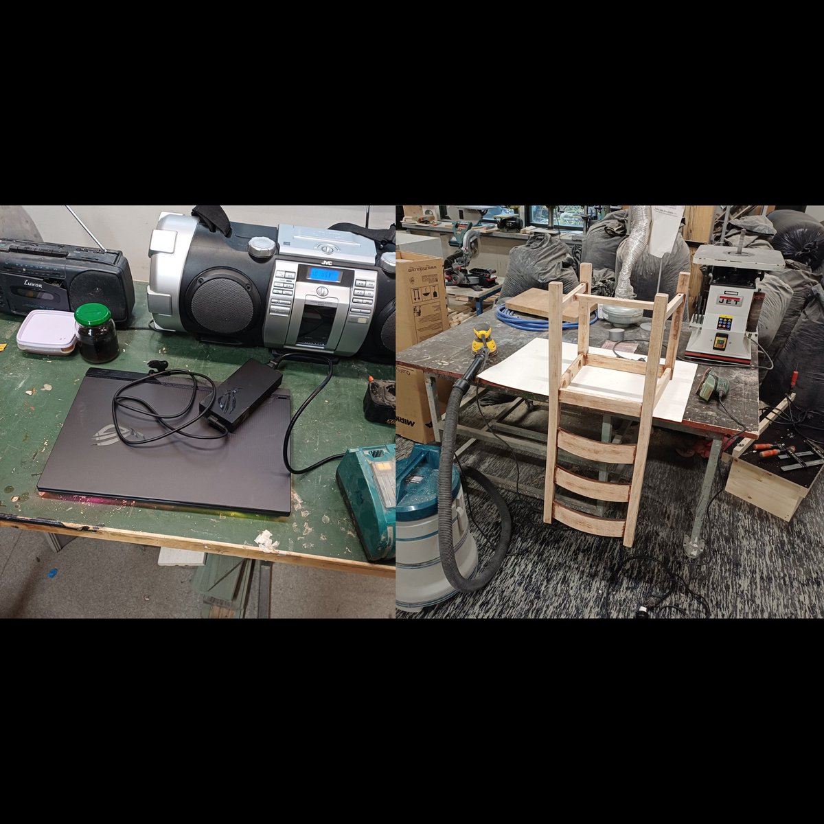 Velttokatana's tweet photo. If you're not sanding a kitchen chair and at the same time running your laptop with your phone's remote control, Claude instance, I don't know what you're doing. Building @Seedlingsworld
@hedera @claudeai https://t.co/stSwTJfYKR