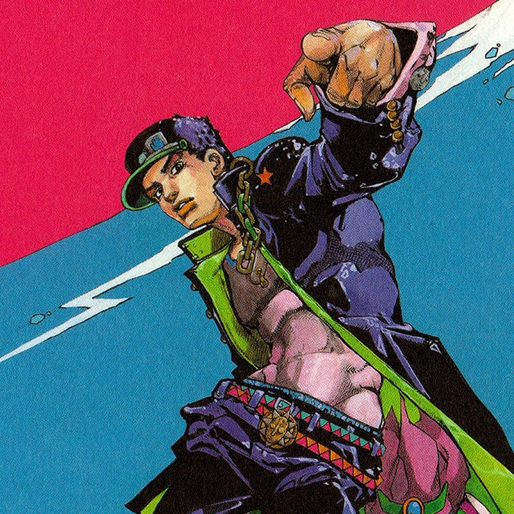 pacolands's tweet photo. I love when jotaro actually looks 17.. he was just a baby he should've been in math class not out fighting to the death 😭😭 https://t.co/2ojmWUaa0K