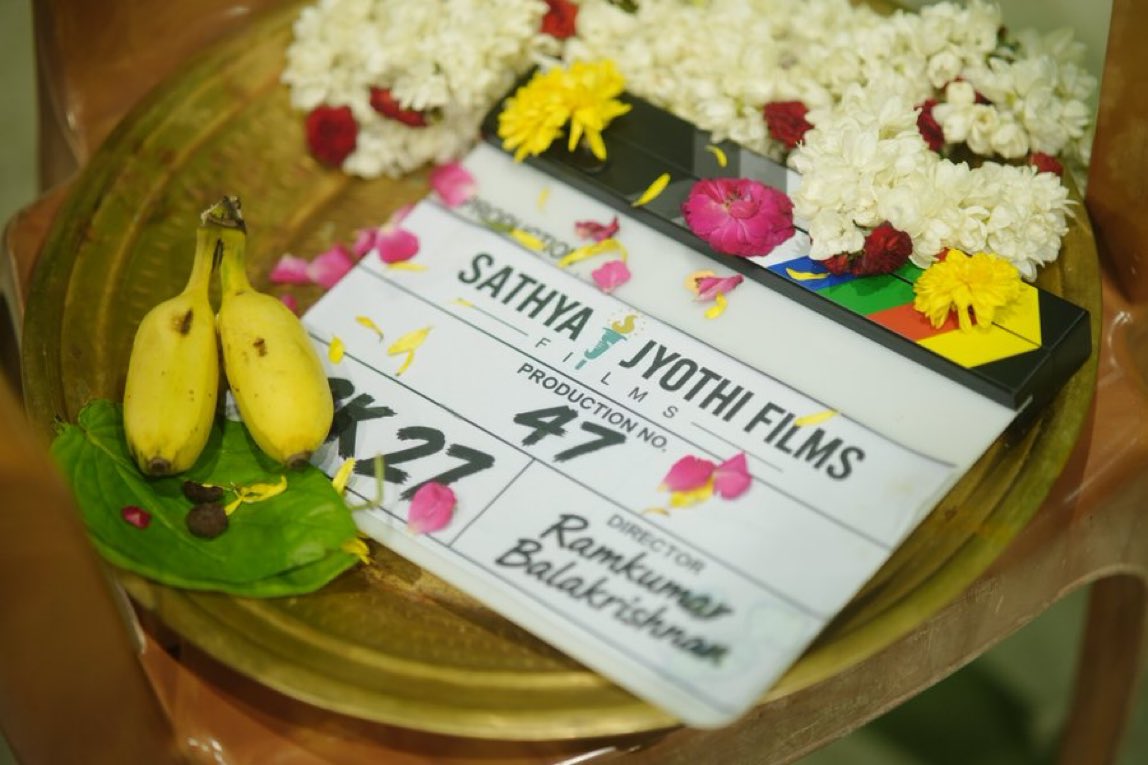 KollywoodWire's tweet photo. With blessings from above and love all around. ❤️✨
The journey of #SK27 has officially begun! 🎬🔥
Starring @Siva_Kartikeyan
A film by @ImRamkumar_B
Produced by @SathyaJyothi
@11Lohar @omdop #TGThyagarajan #SendhilThyagarajan @arjun1on @saisiddharth_ @kalaivananoffl #ARajesh @PraveenRaja_Off
#SK27 #Sivakarthikeyan #TamilCinema