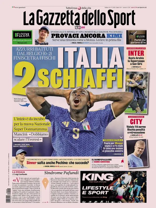 GorettiGianluca's tweet photo. #Gazzetta https://t.co/IocV9eixqF