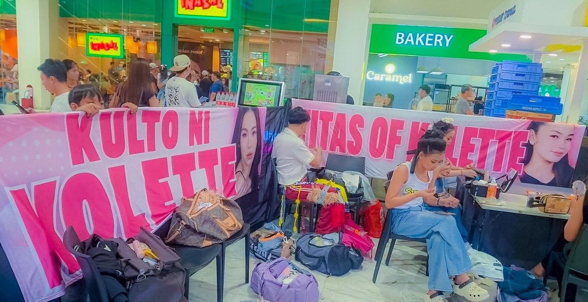 TeamKoletteOfc's tweet photo. Hello, Moonlettes! 

Our banner is finally up and ready! Everything is set, and we’re more than ready to cheer for Kolette and show her our support.

Now, Team Bahay, it’s your turn to do your part. Please be present and participate in our scheduled TP. Let’s make sure our support continues online and help make the trend successful.

And of course, a huge thank you to @SolidetteLraJ for helping us with our banners. We truly appreciate all your effort and help in making sure everything was properly arranged and put up.

Let’s do this, Moonlettes. Let’s show up for Kolette!

KOLETTE MAKIOGMA SA NAGA
