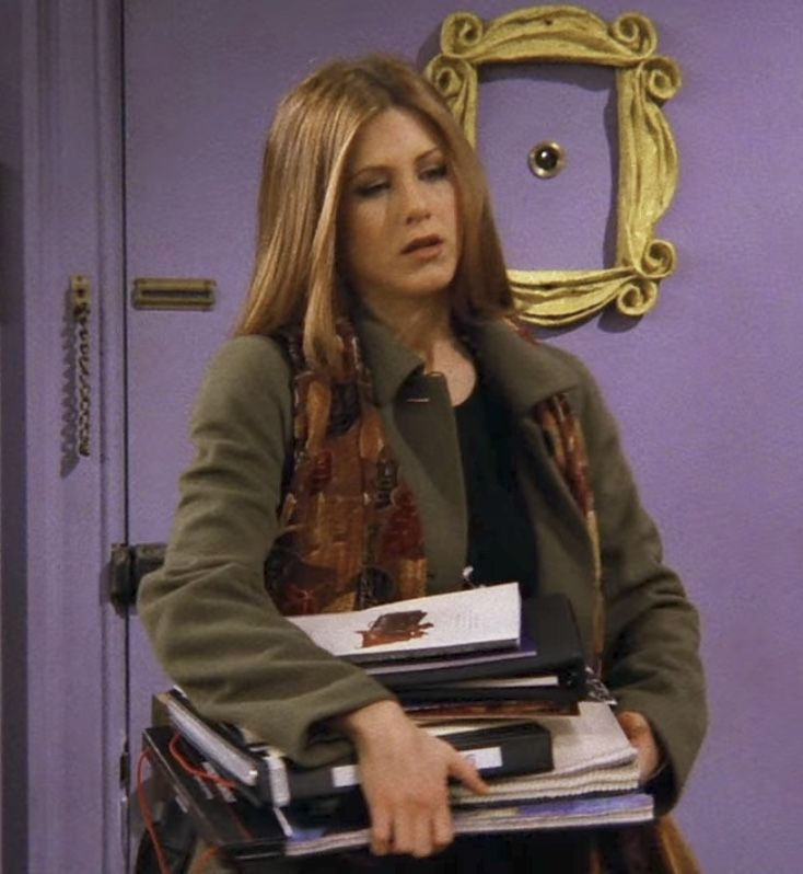 cinevow's tweet photo. Jennifer Aniston as Rachel Green in Friends, 1997 https://t.co/I842D00eDh