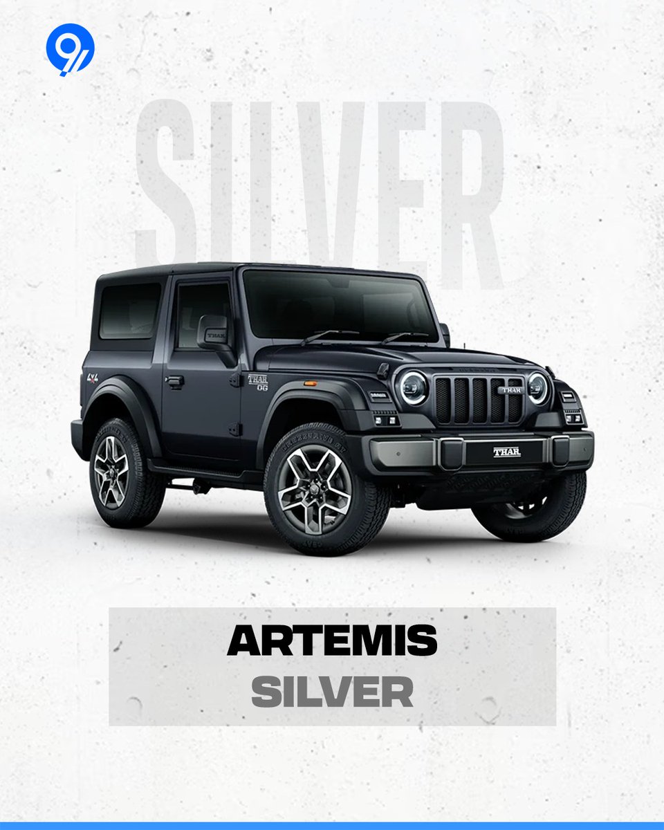91wheels's tweet photo. 2026 Mahindra Thar OG, in every shade. 👀
A closer look at the colour options available on the new Thar OG.
#MahindraThar #TharOG #MahindraTharOG #SUV #91Wheels https://t.co/GXukGf3m3j